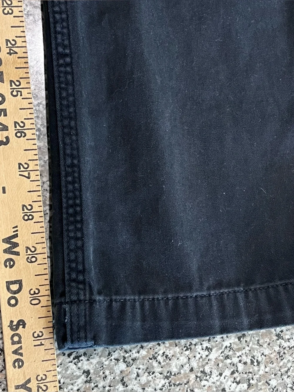 Carhartt Black Carpenter Pants Relaxed Fit Mens 34x32